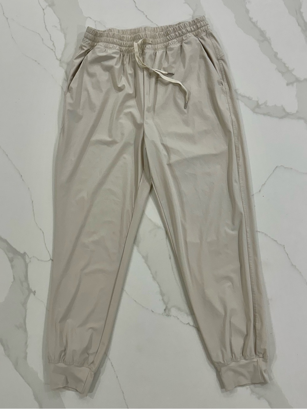 Old Navy Beige Drawstring Jogger Pants M